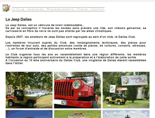 Tablet Screenshot of jeepdallas.fr